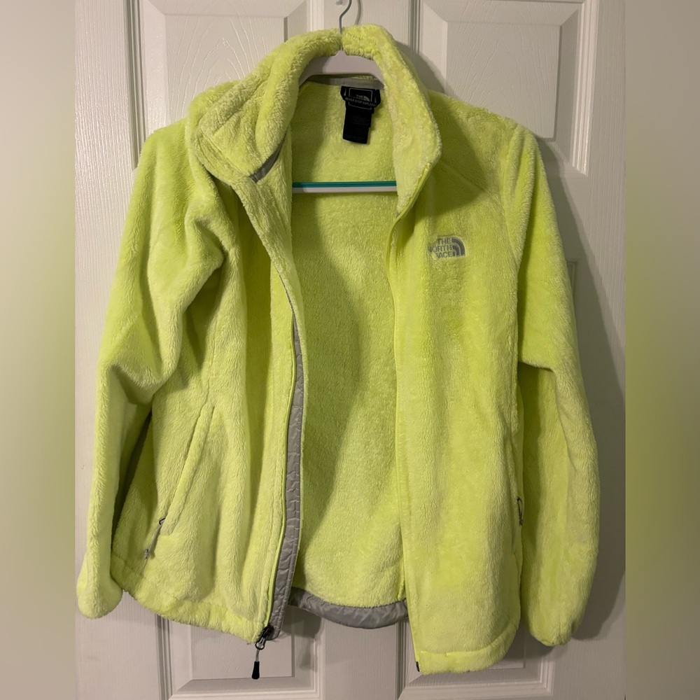 North Face Highlighter Yellow Osito Jacket